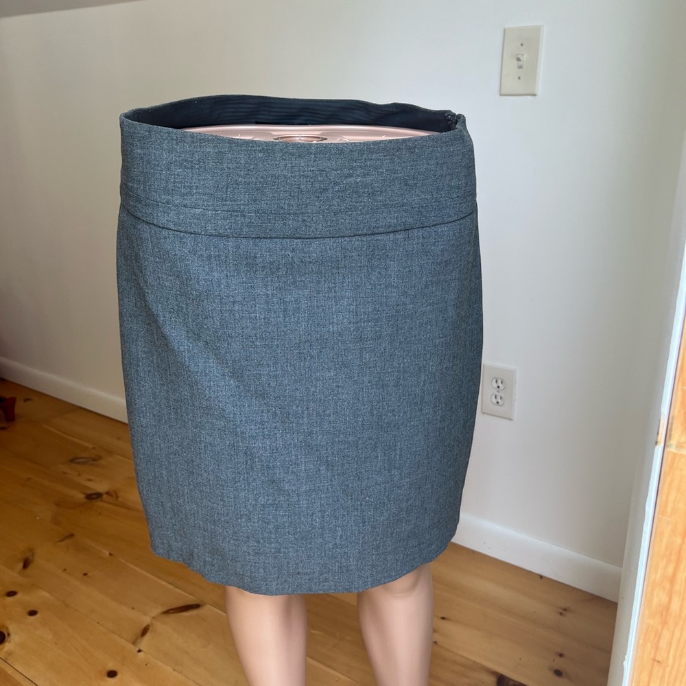 The Limited Gray Mini Skirt